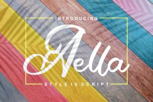 Aella: A Modern Elegant Script Font for Campaign Design