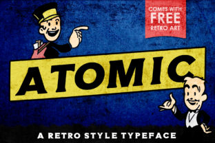 Atomic Serif Font for Timeless Brand Identity