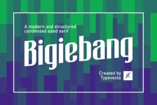 Bigiebang: A Sweet & Cool Sans Serif Font for Modern Web Design