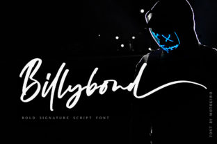 Billybond: A Bold Script Handwritten Font for Editorial Elegance