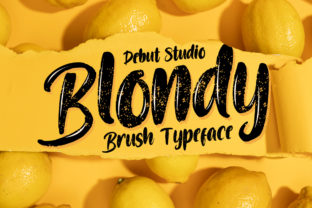 Blondy: A Sweet & Fun Handwritten Font for Small Business Branding