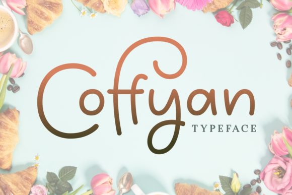 Coffyan: A Soft Hand-Letted Script Font for Editorial Design