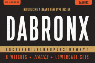 Dabronx Font: A Classic Condensed Sans Serif for Editorial Design