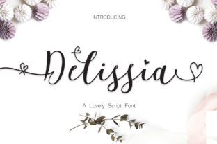 Delissia Script: A Refined Handwritten Typeface