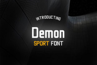 Demon: A Sporty Sans Serif Font for Bold Branding