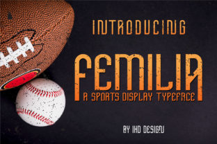 Femilia: A Sporty Serif Font for Standout Design