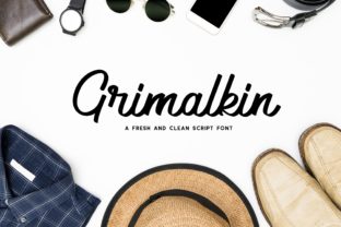 Grimalkin: A Modern Script Font for Personalized Digital Branding