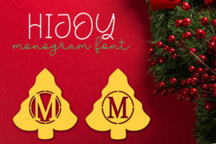 Hijoy Christmas Tree Font for Festive Craft Projects