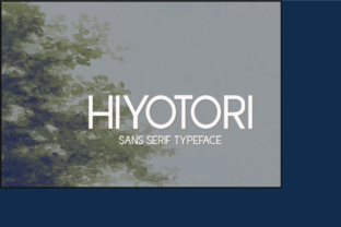 Hiyotori: A Sophisticated Sans Serif Font for Business Branding