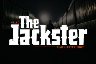 Jackster: A Bold Blackletter Font for Editorial Impact
