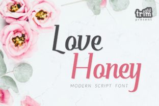 Love Honey Font for Romantic Branding That Feels Handwritten & Heartfelt