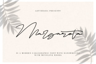 Margareta Script Font for Handmade Crafters
