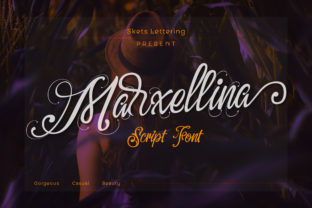 Marxellina: Elegant Script Handwritten Font for Professional Design