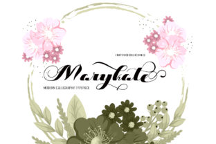 Marykate Font: Modern Calligraphy for Business Branding