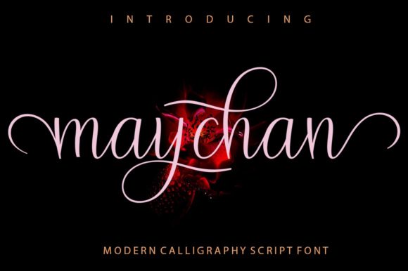 Maychan Script Font for Crafters & Small Businesses