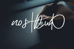 Nostrud: A Raw and Elevated Script Handwritten Font for Editorial Design