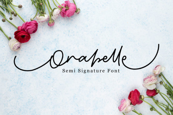 Orabelle: A Graceful Script Font for Refined Design Work