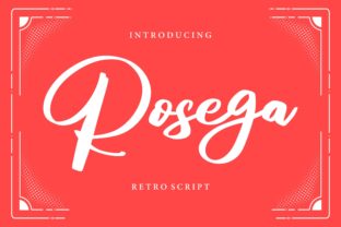 Rosega Script Font for Standout Brand Identity