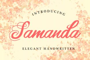Samanda Font: A Feminine Script for Business Branding