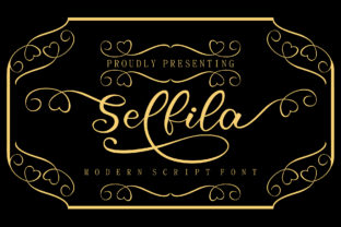 Selfila Script Font for Handmade Creators