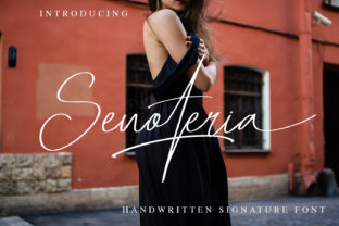 Senoteria: An Elegant Script Font for Thoughtful Branding