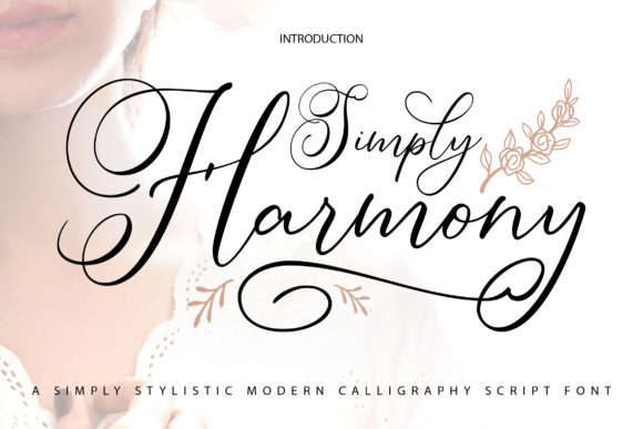 Simply Harmony: A Script Handwritten Font for Elegant Editorial Moments