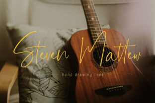 Steven Mattew: A Fresh Script Font for Design Projects
