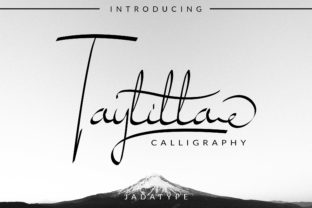 Taylilla: A Timeless Script Handwritten Font for Elegant Design