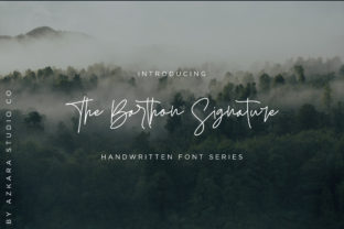 The Barthon: A Script Handwritten Font That Elevates Real Branding