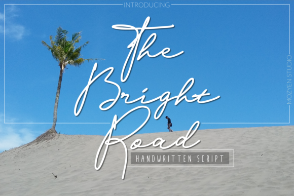 The Bright Road Font for Bold, Authentic Campaigns