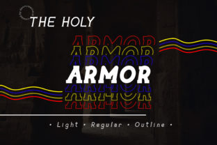 The Holy Armor Serif Font for Polished Branding