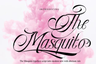 The Masquito: An Elegant Script Font for Campaign Design